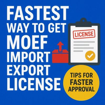 Fastest Way to Get MOEF Import Export License: Tips for Faster Approval