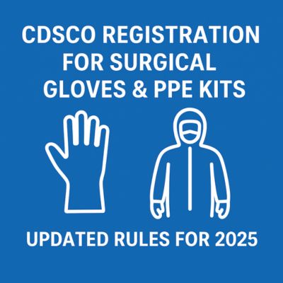 CDSCO Registration for Surgical Gloves & PPE Kits: Updated Rules for 2025