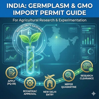 How to import Germplasm, Transgenics & Genetically Modified Organisms (GMOs) for research