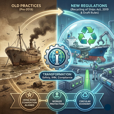 Draft Rules for Recycling of Ships in India